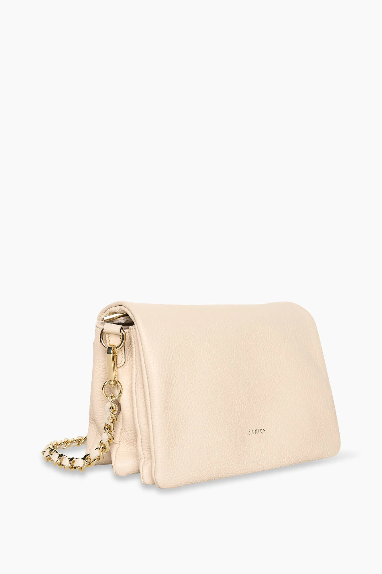 Leren Schoudertas Dames Skylar Cognac