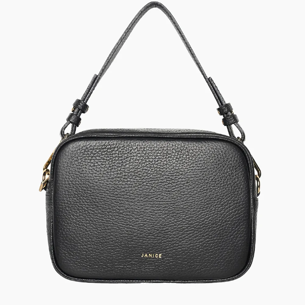Leren Crossbody Dames Bruce Zwart