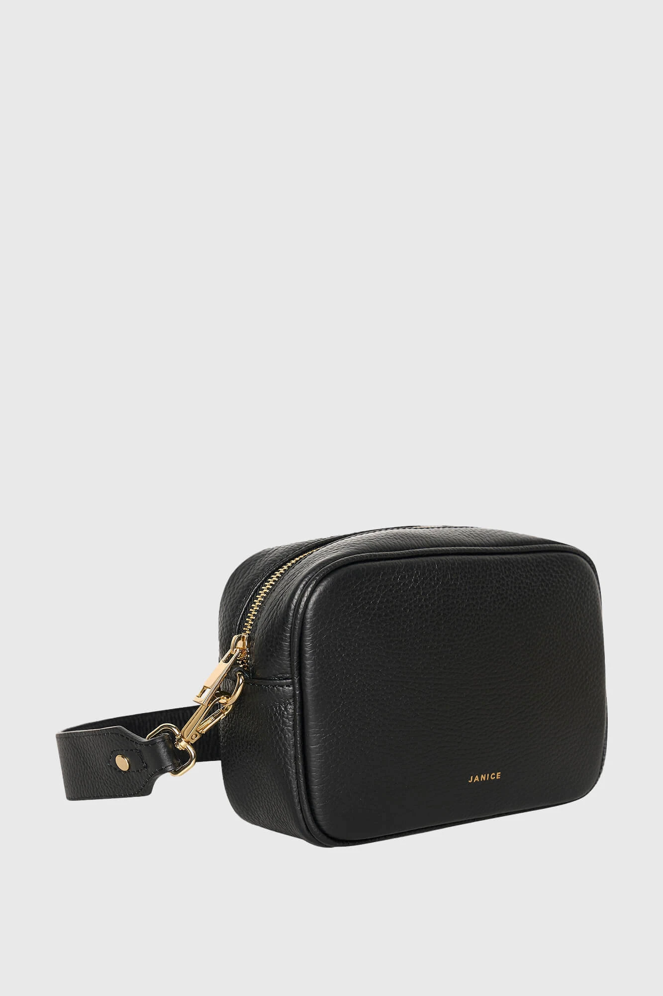 Leren Crossbody Dames Bruce Zwart