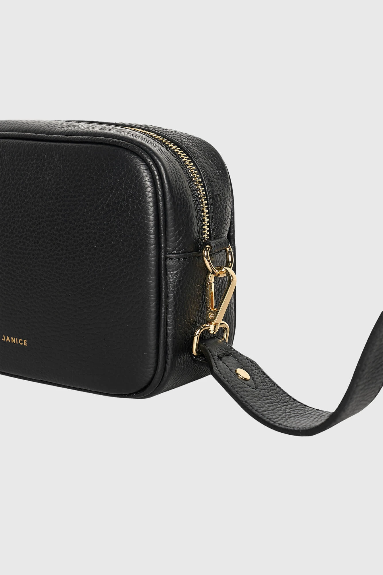 Leren Crossbody Dames Bruce Zwart