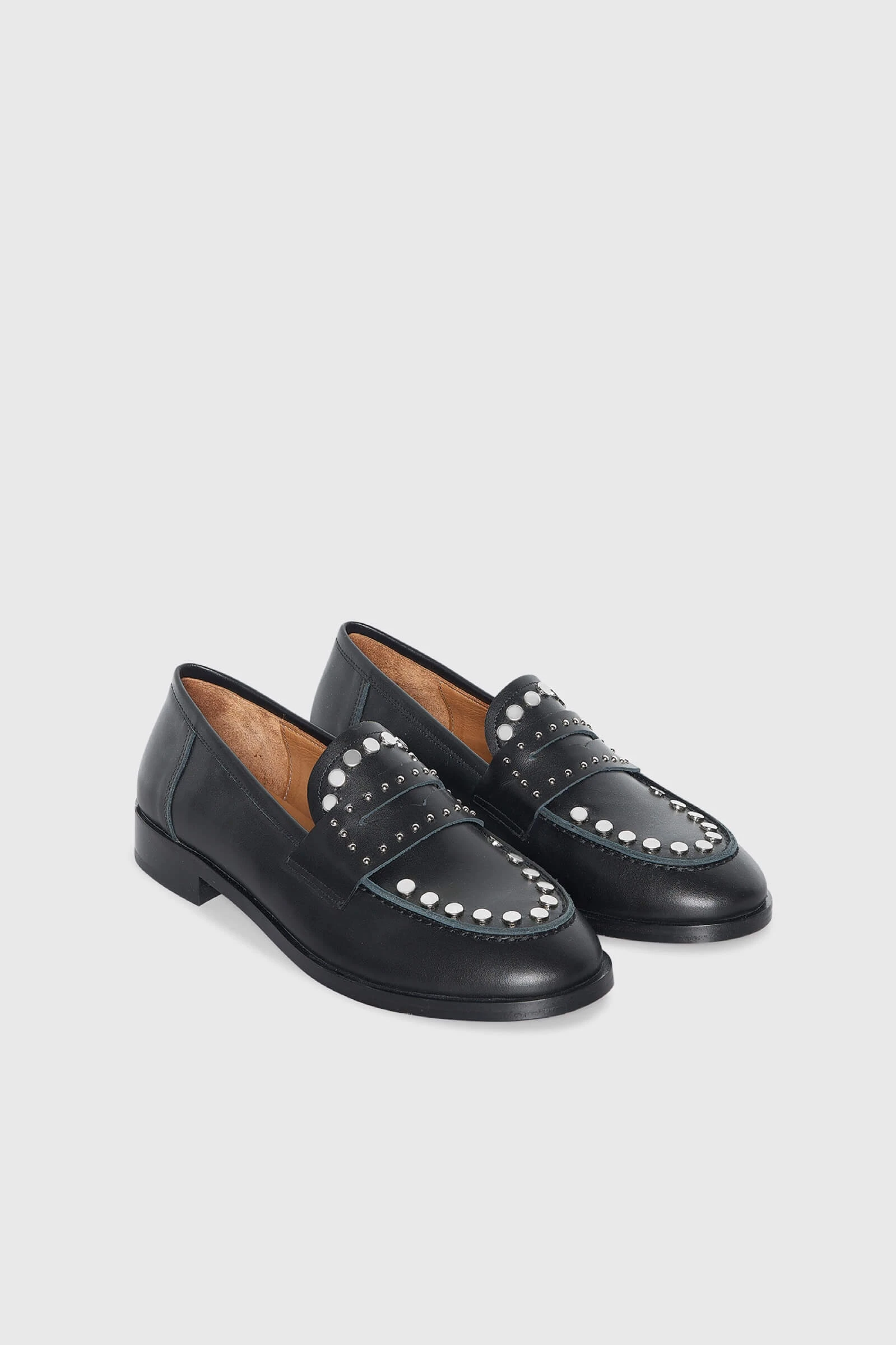 Boy Zwart Zilver Studs