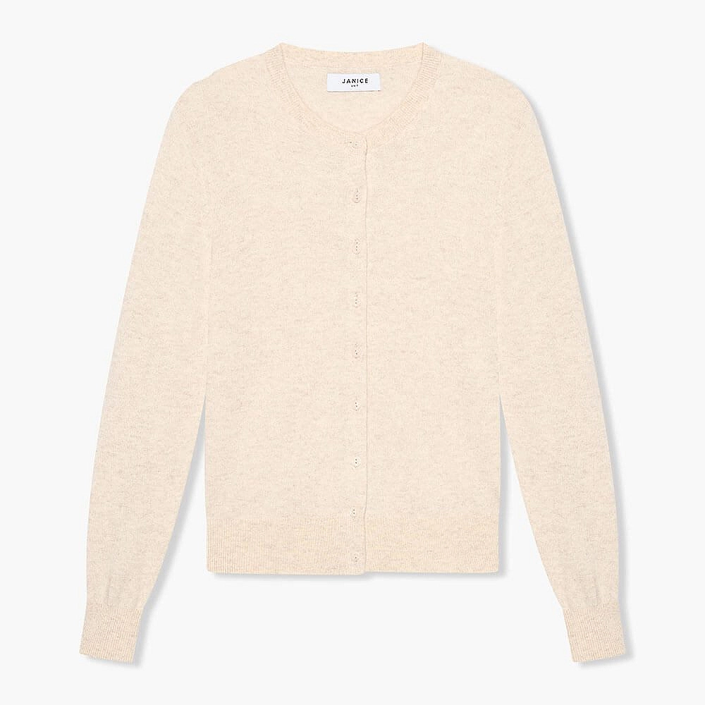Cashmere vest beige lucas