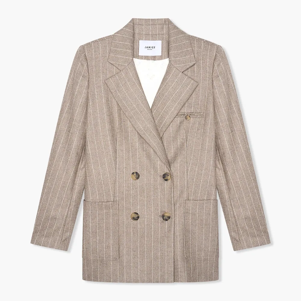 Martin Beige Streep