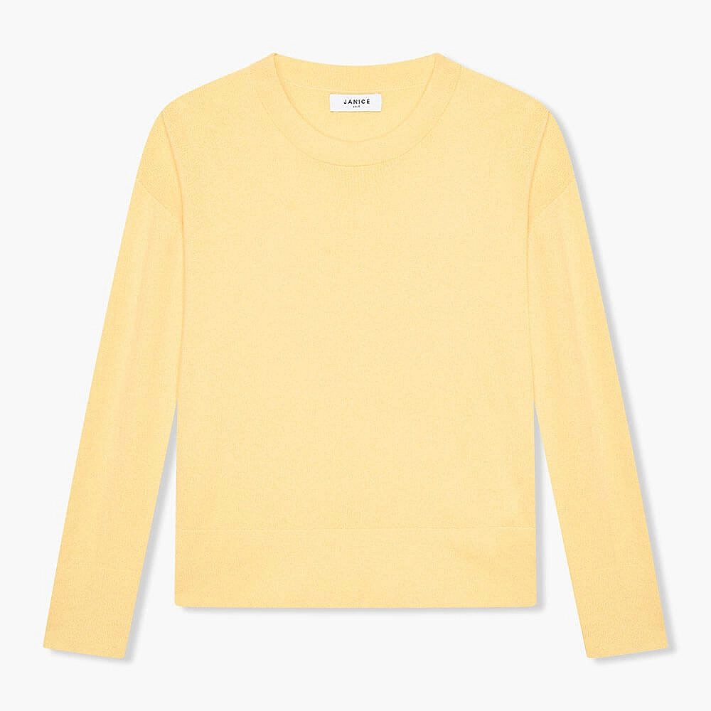 Cashmere Dames Trui Geel Matthew Dames