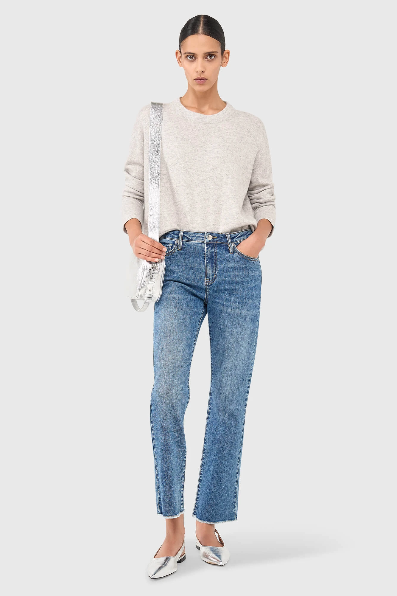 Cooper Jeans Kick Flared Blauw 117
