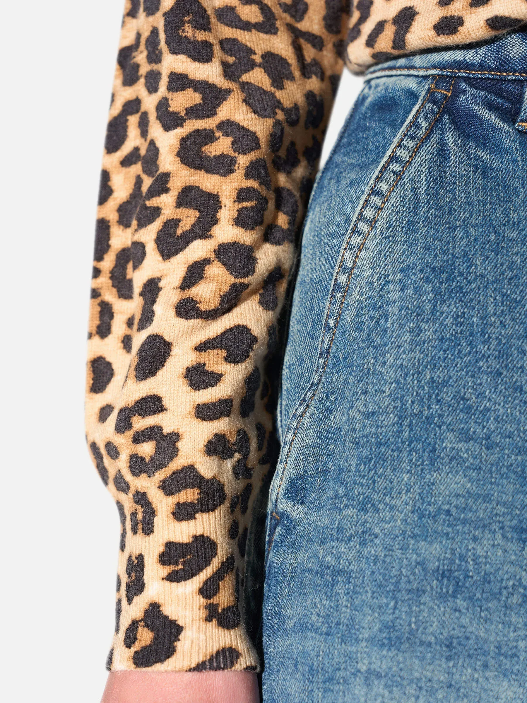 Panterprint Cashmere Dames Vest Lucas