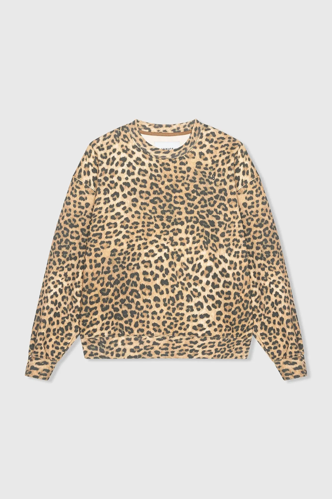 Panterprint Sweater Dames Katoen Owen