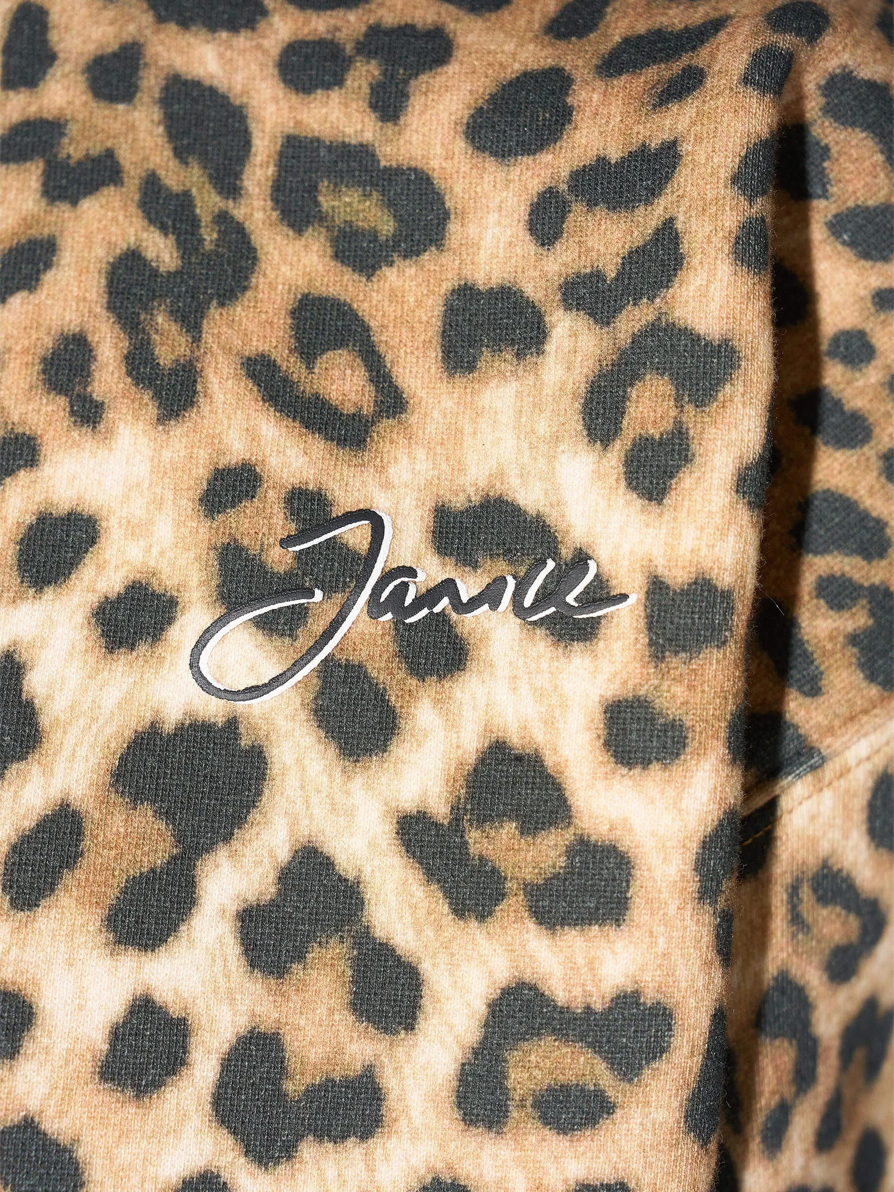 Panterprint Sweater Dames Katoen Owen Leopard