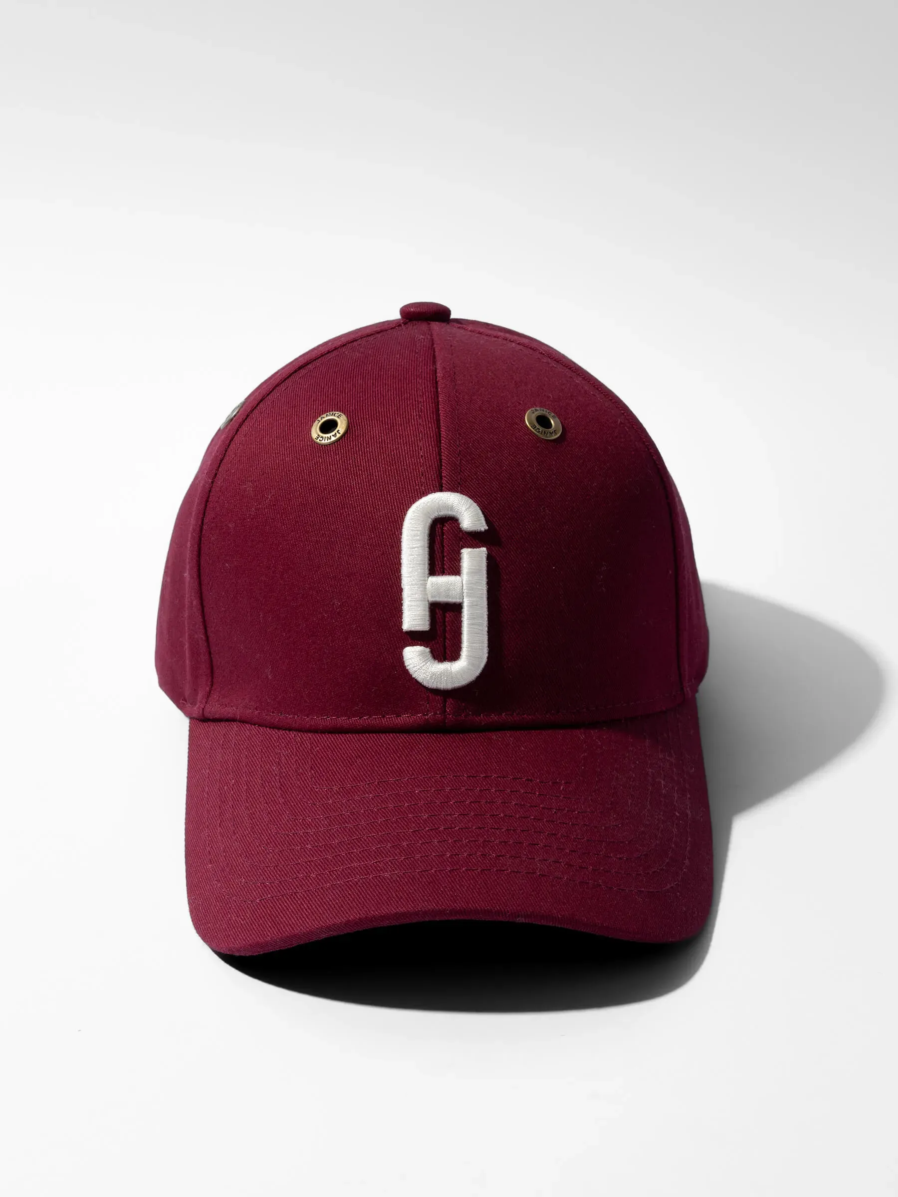 Cap Dames Logo Jeff Burgundy