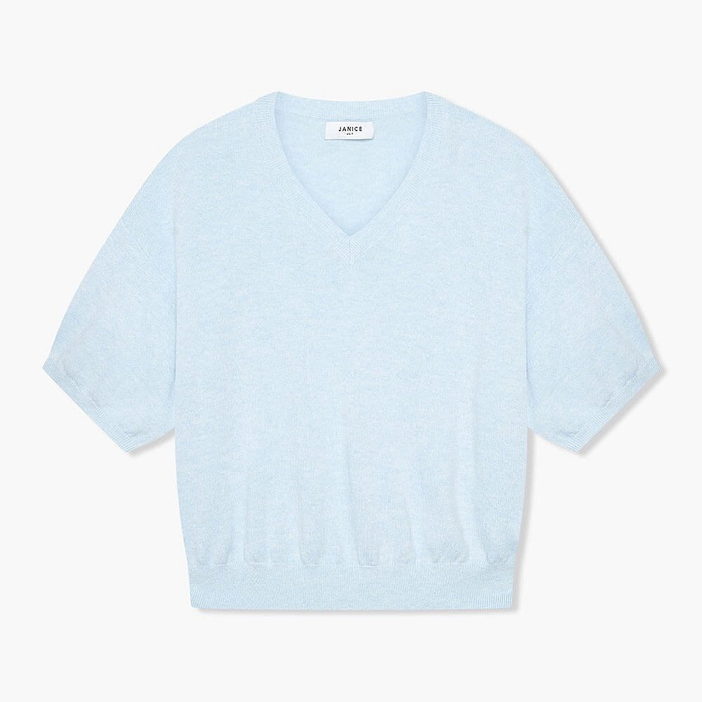 Cashmere trui blauw romeo