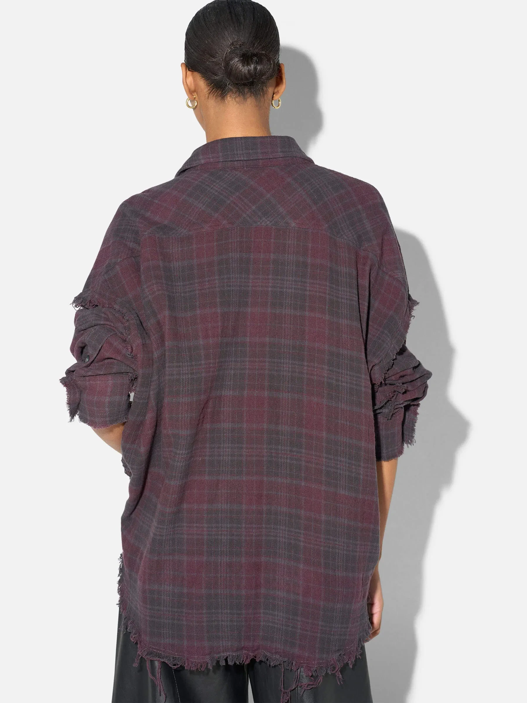 Ruiten Dames Blouse Katoen Darter Burgundy