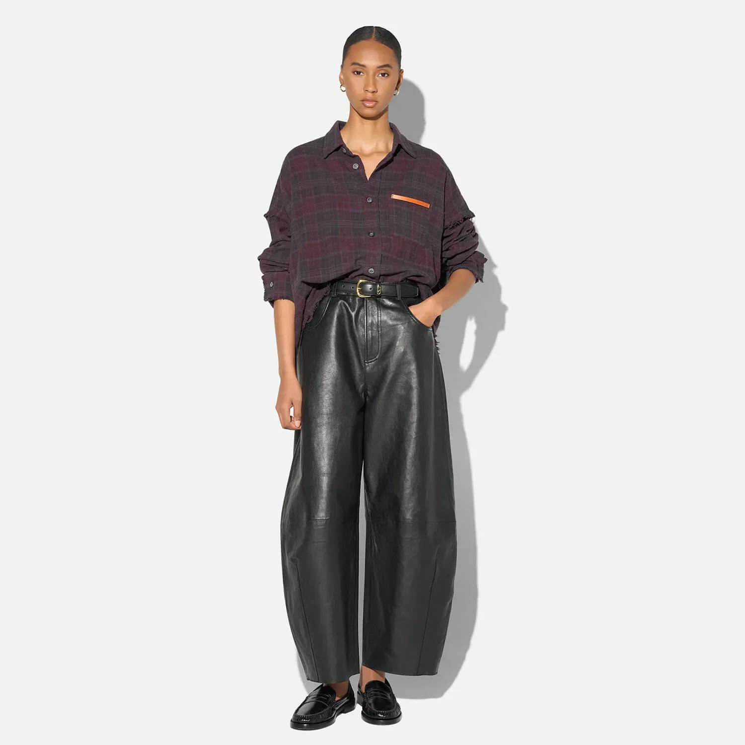Ruiten Dames Blouse Katoen Darter Burgundy
