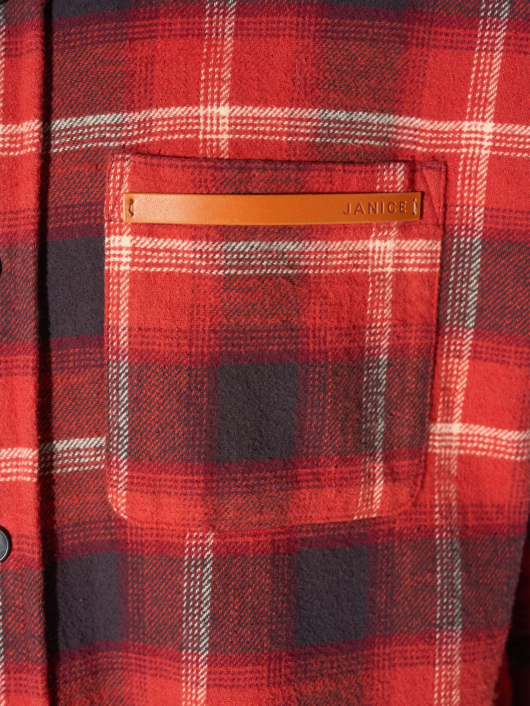 Ruiten Dames Blouse Katoen Darter Rood