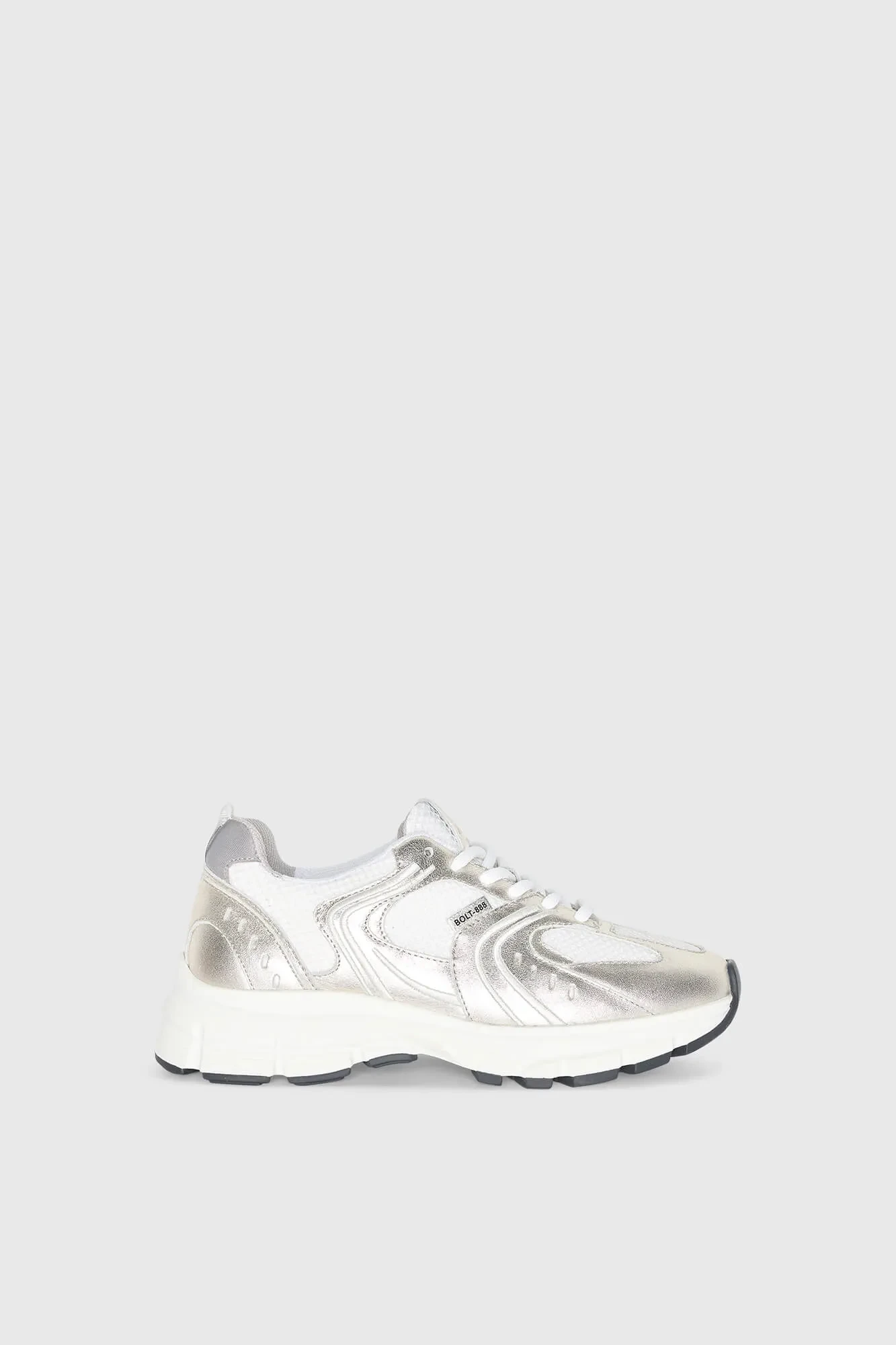Runner Sneakers Dames Bolt Zilver 888