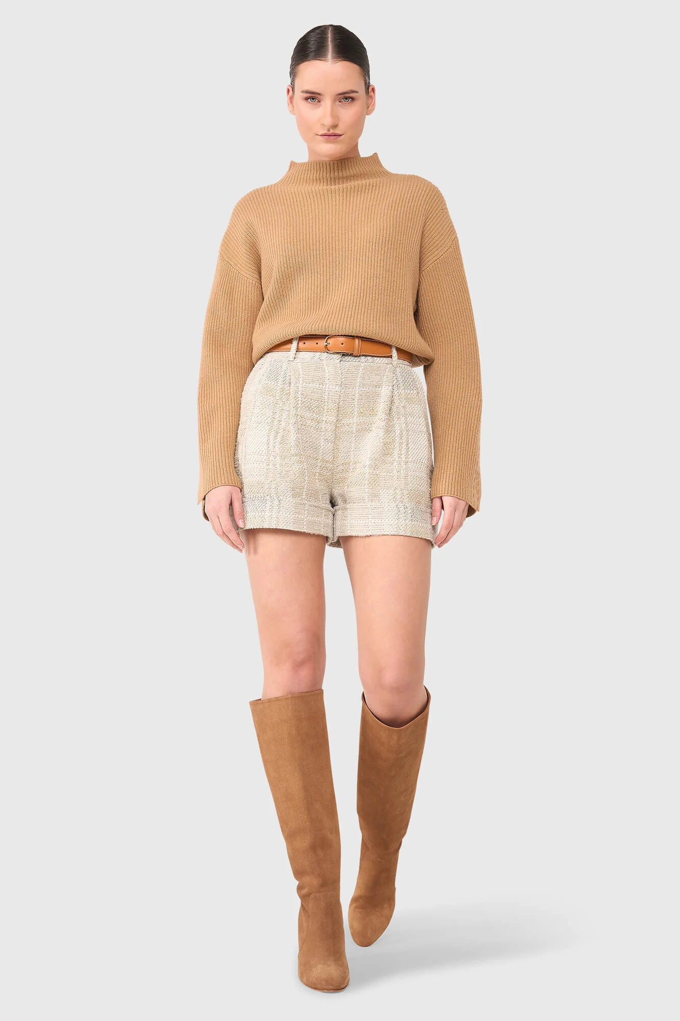 Arthur Grijs Tweed Lurex