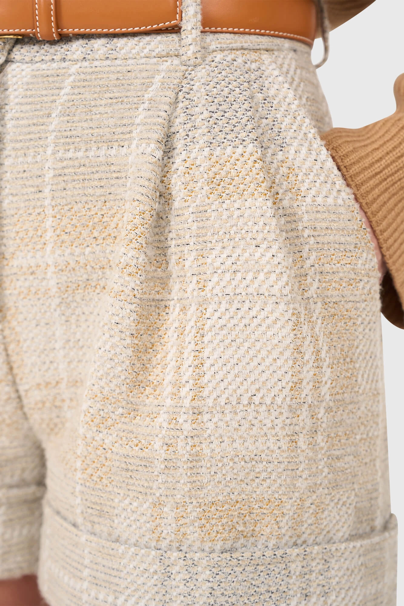 Arthur Grijs Tweed Lurex