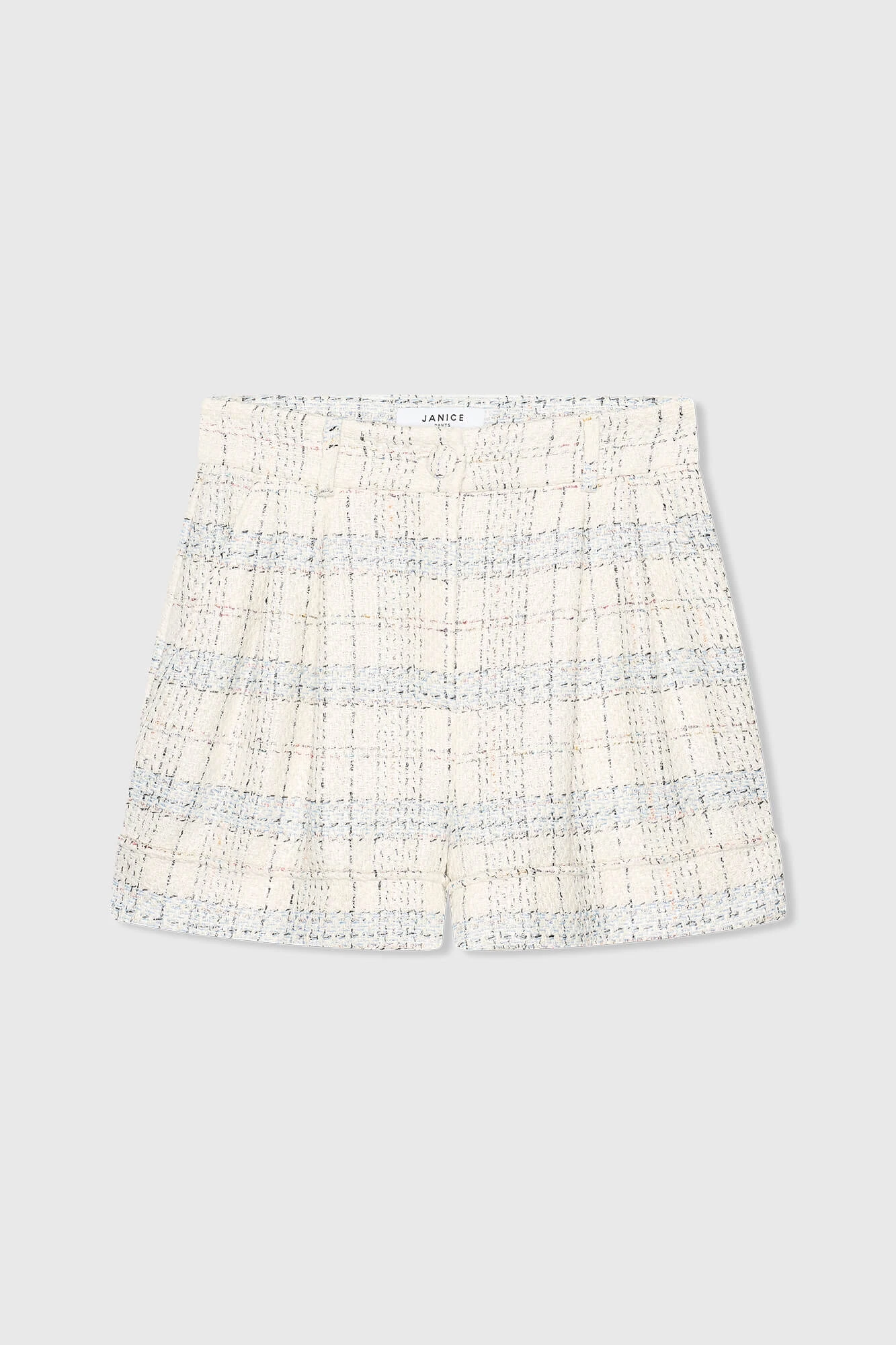 Arthur Shorts Off White Metallic