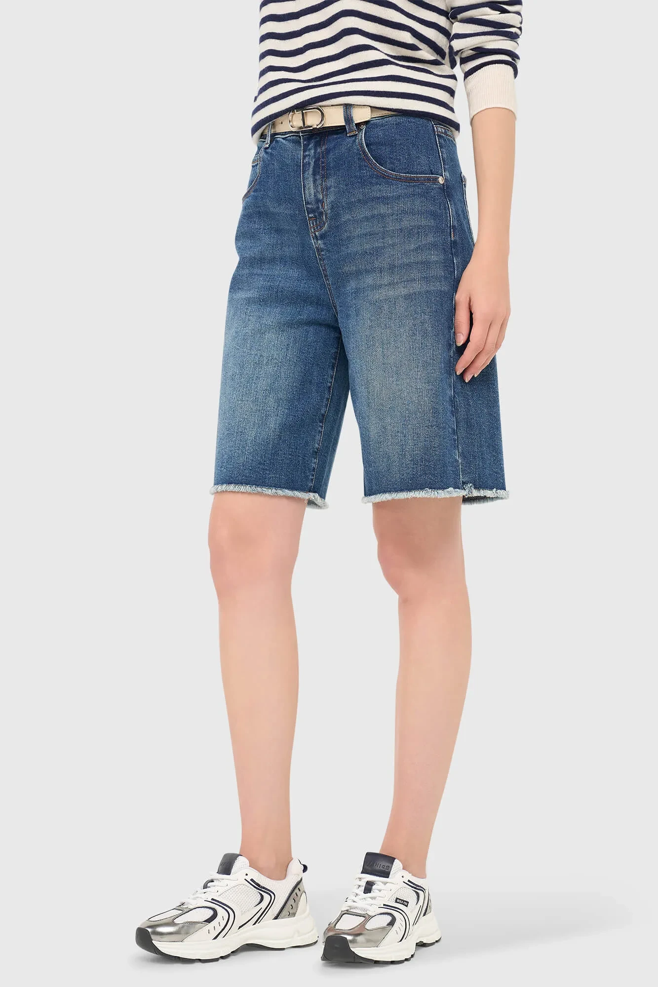 Shorts Denim Dames Bo Blauw 379