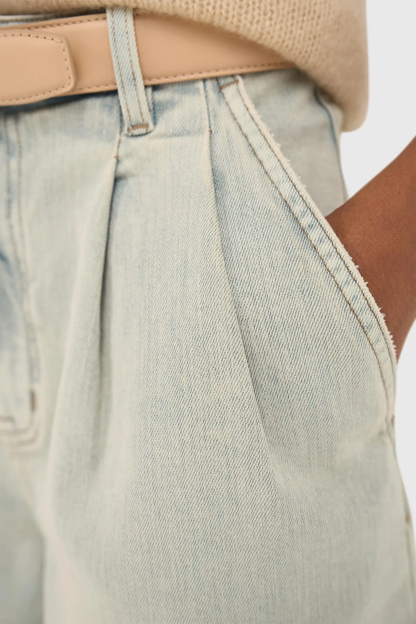 Shorts Denim Dames Dime Blauw 004