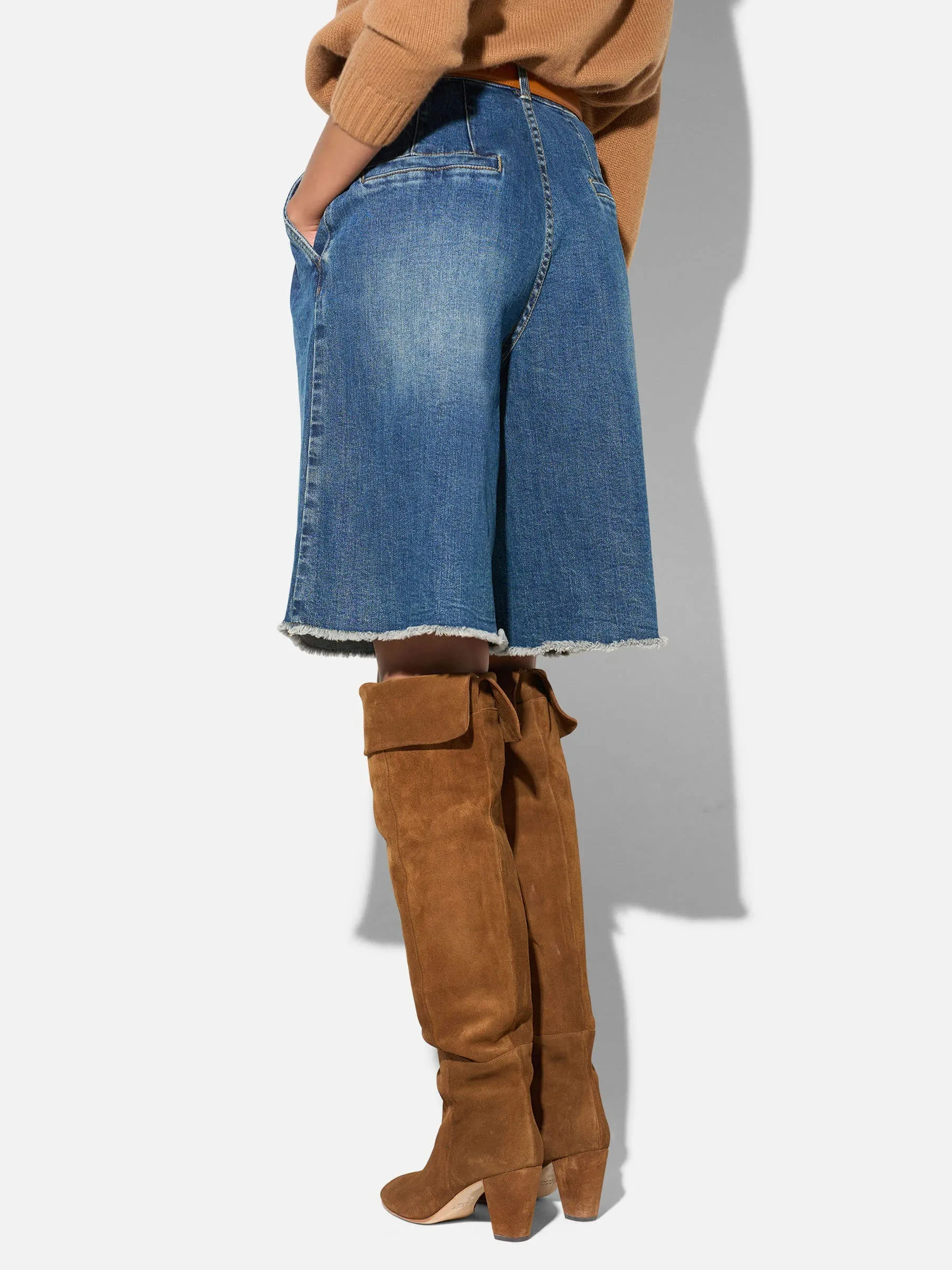Short Denim Dames Dime Blauw 469