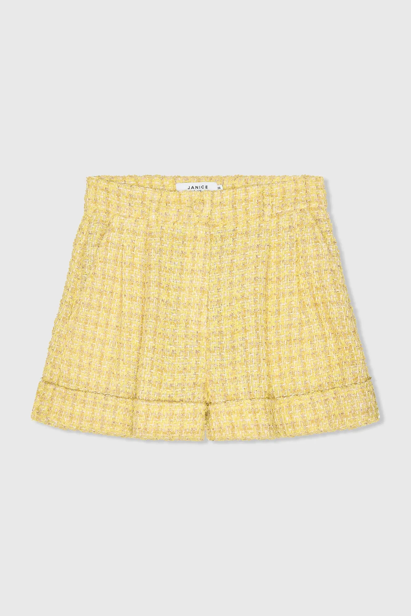 Shorts Dames Tweed Arthur Geel