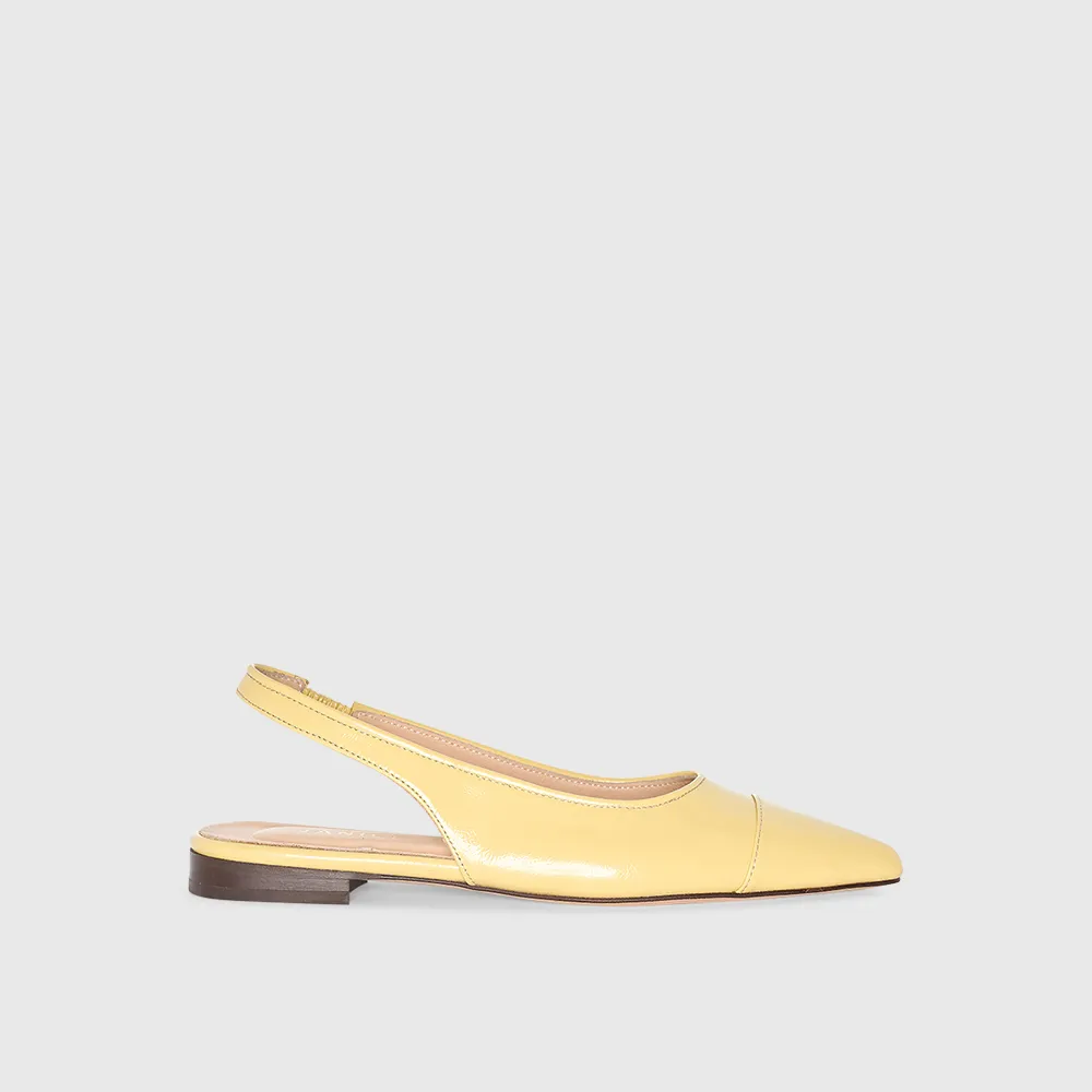 Slingback Dames Schoen Leer Alain Geel