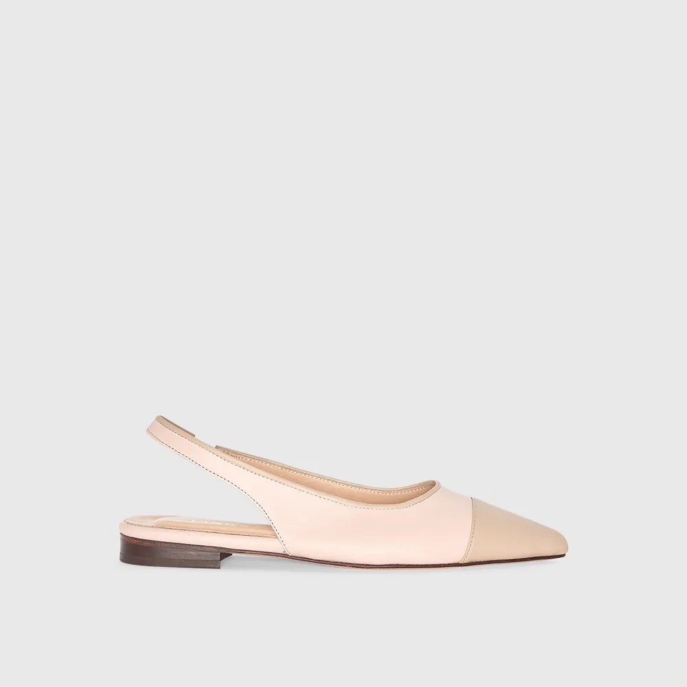 Slingback Dames Schoen Leer Alain Roze