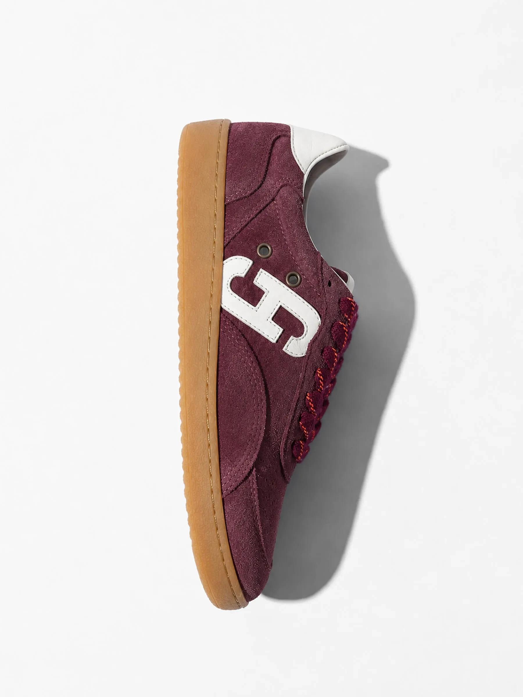 Sneakers Dames Handbal Vintage Stanley Burgundy