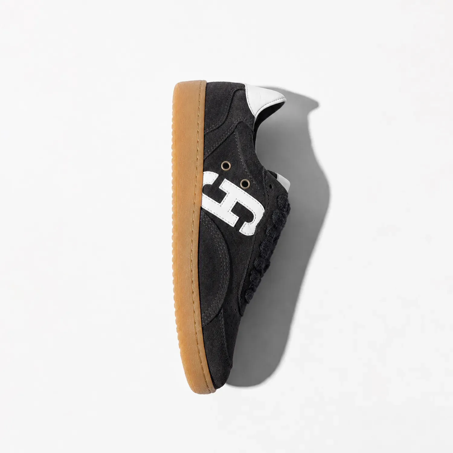 Sneakers Dames Handbal Vintage Stanley Choco Bruin Janice