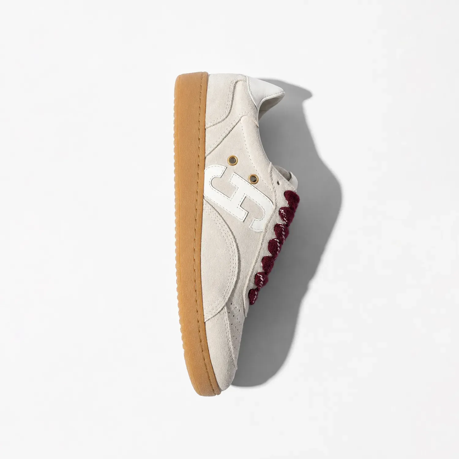 Sneakers Dames Handbal Vintage Stanley Creme