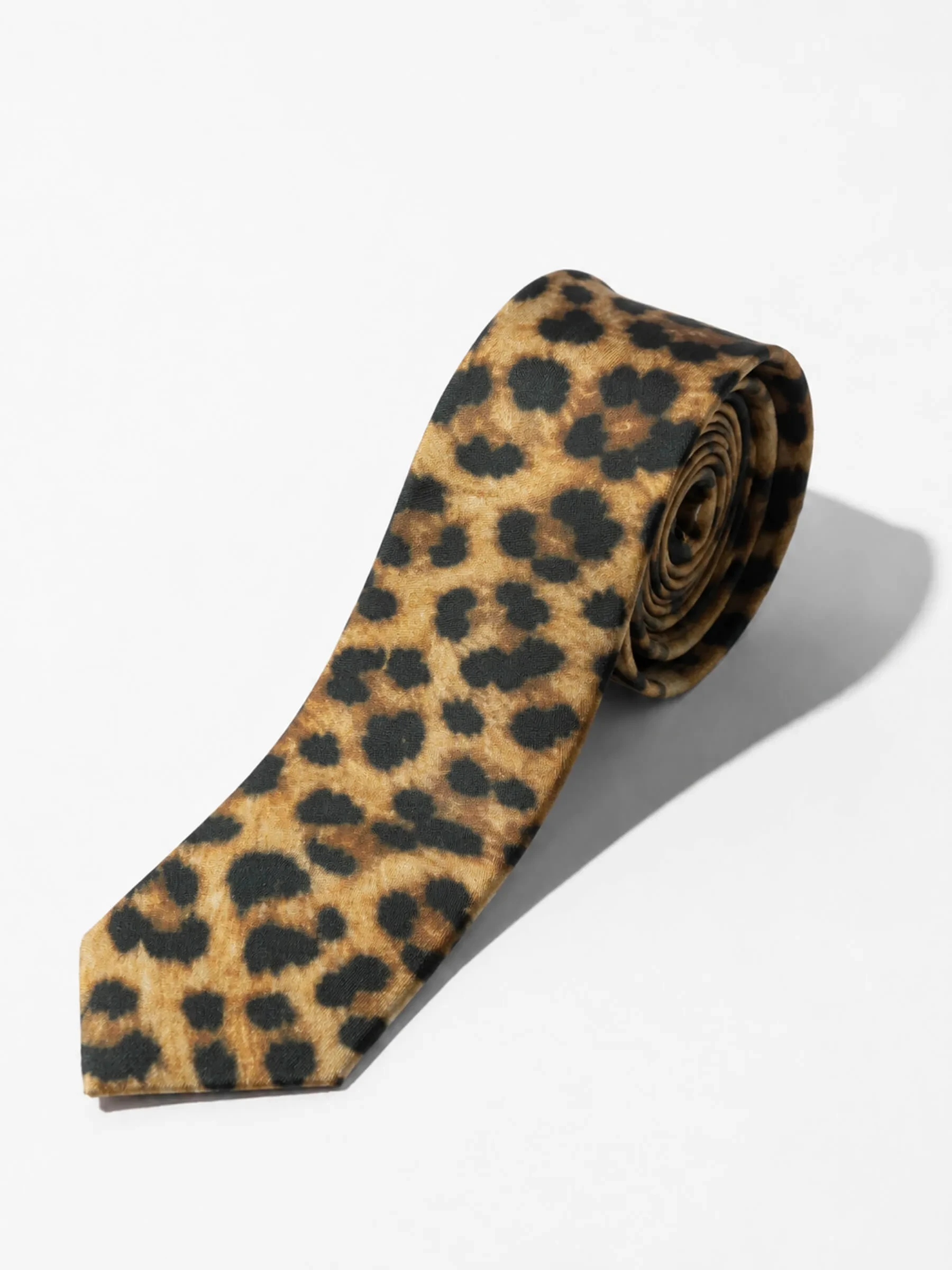 Stropdas Zijde Panterprint Sir