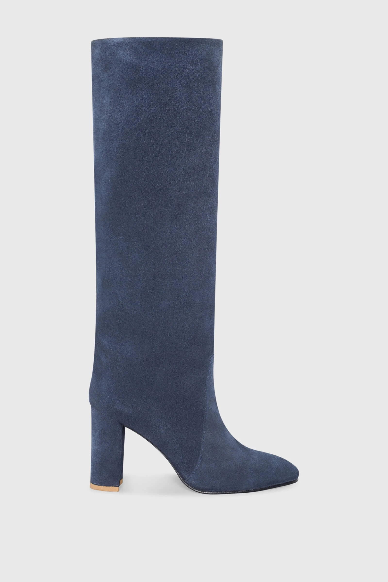 Roman Blauw Suede
