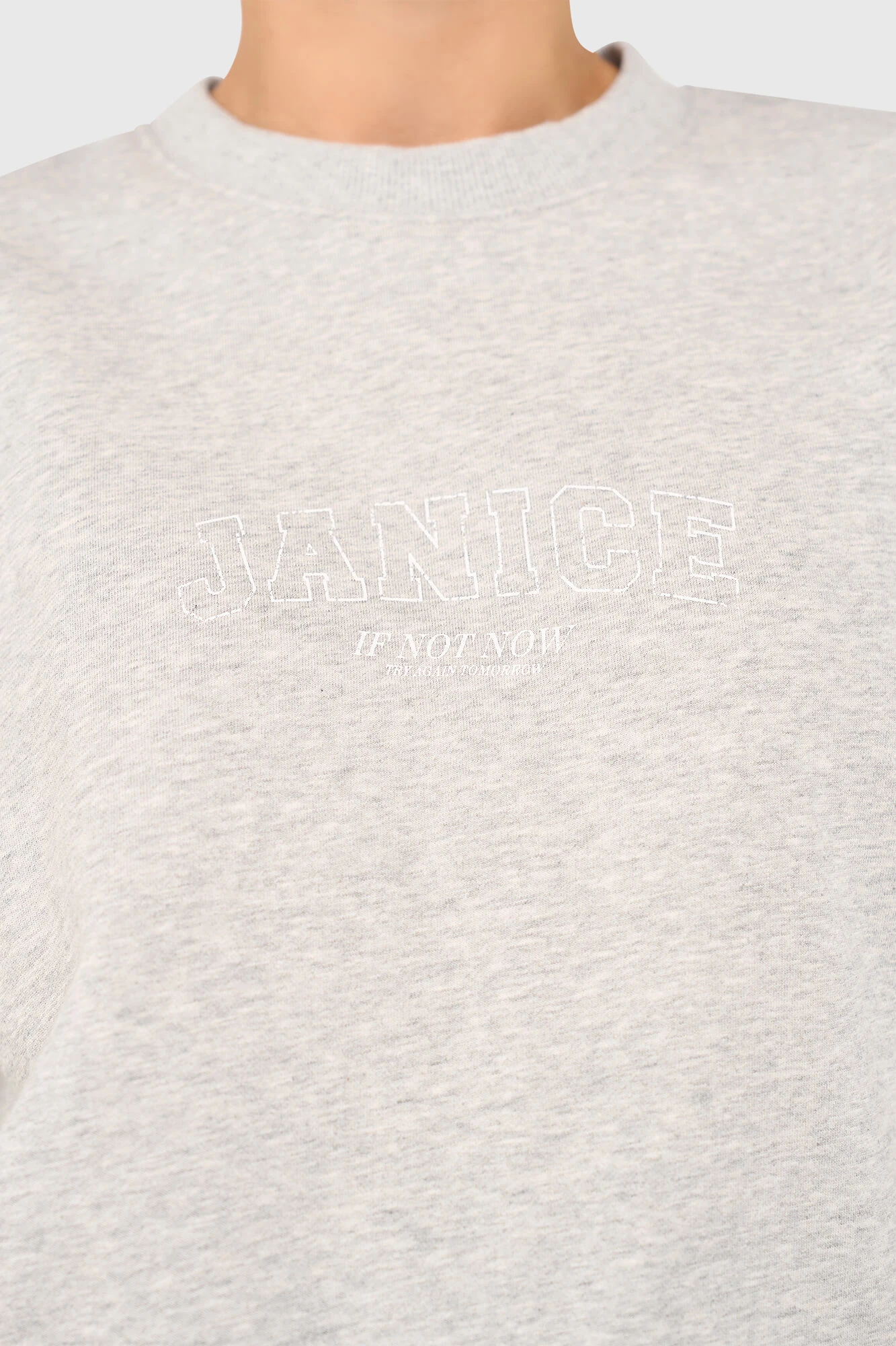 Andy Sweater Grijs Logo
