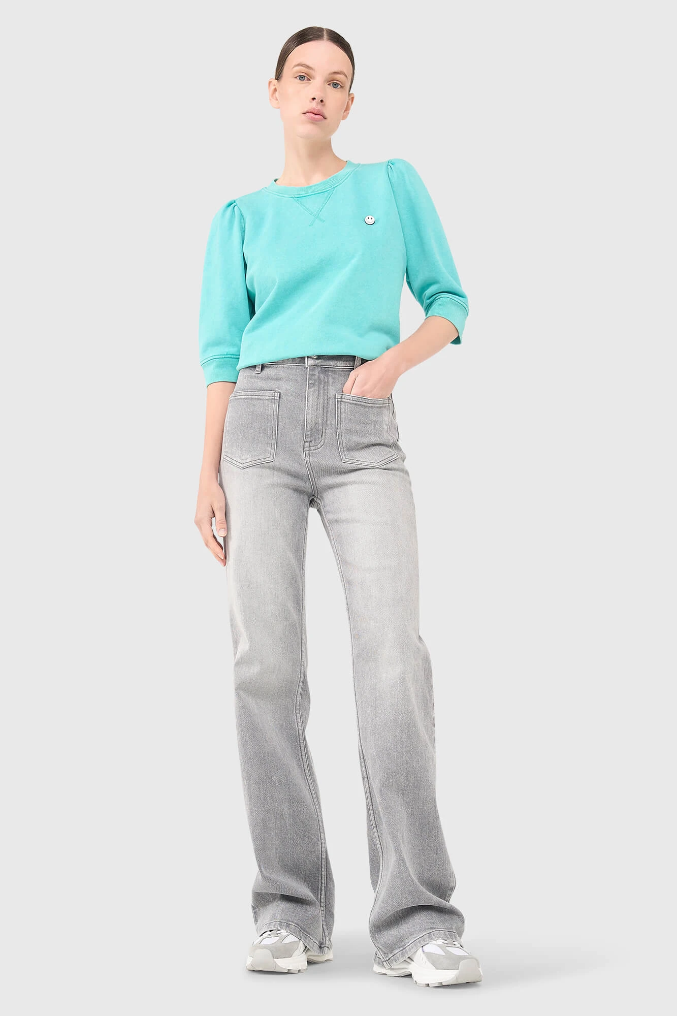 Frank Sweater Turquoise