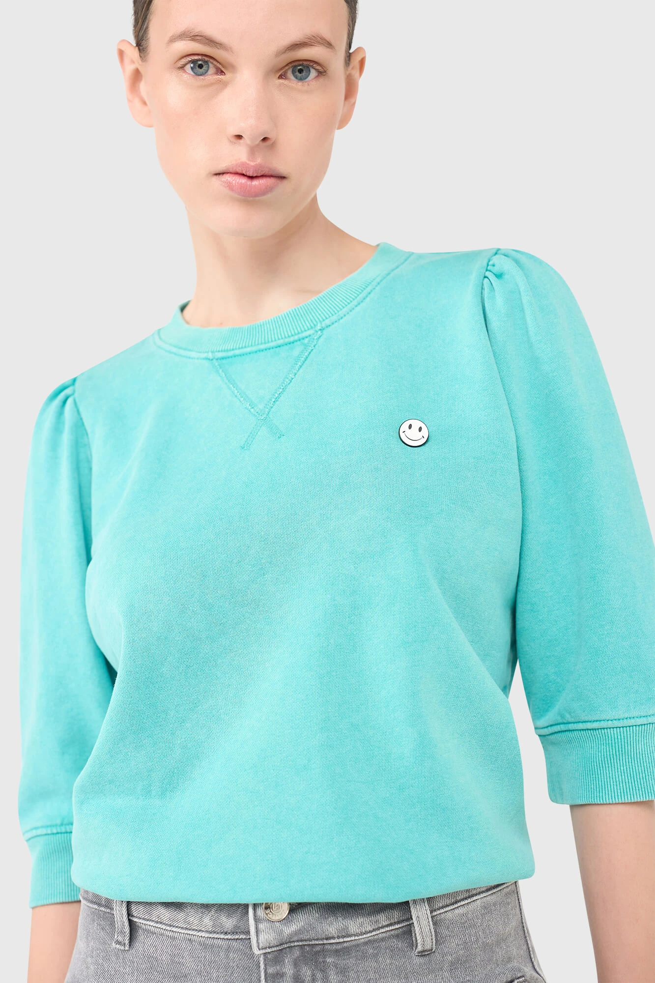 Frank Sweater Turquoise