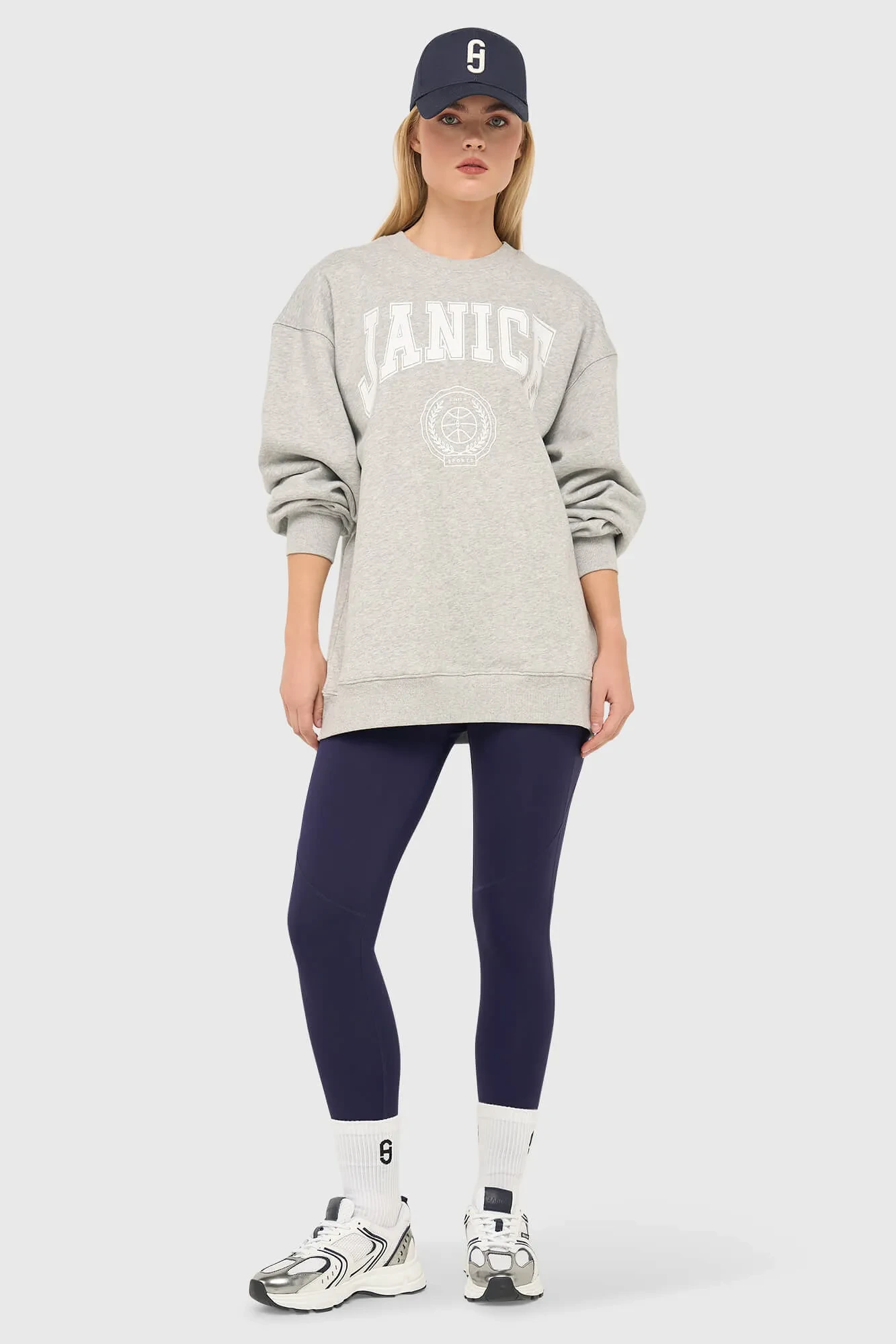Sweater Dames Oversized Grijs Oliver