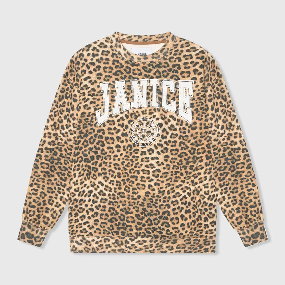 Sweater Dames Oversized Panterprint Oliver