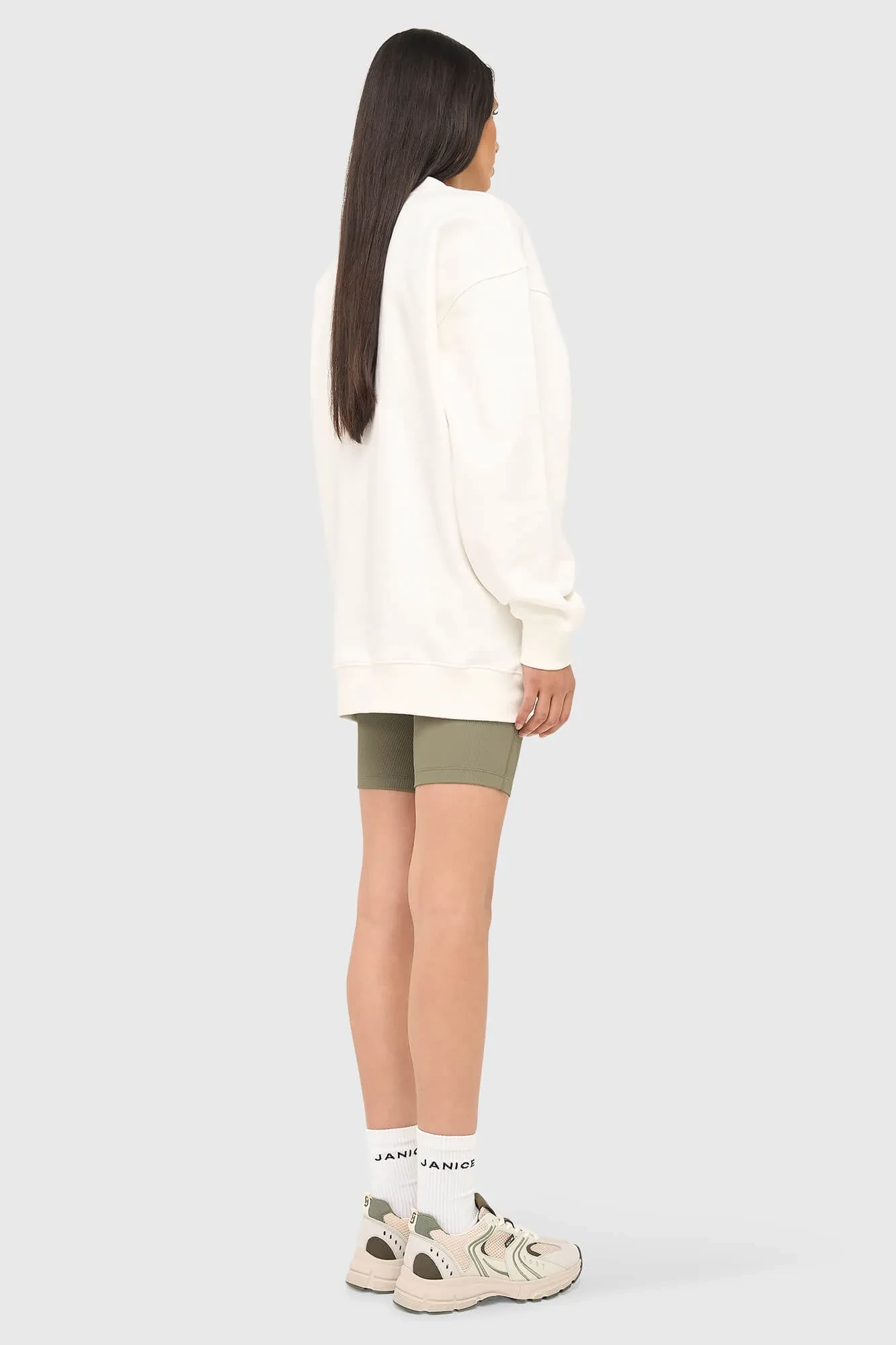 Sweater Dames Oversized Wit Oliver