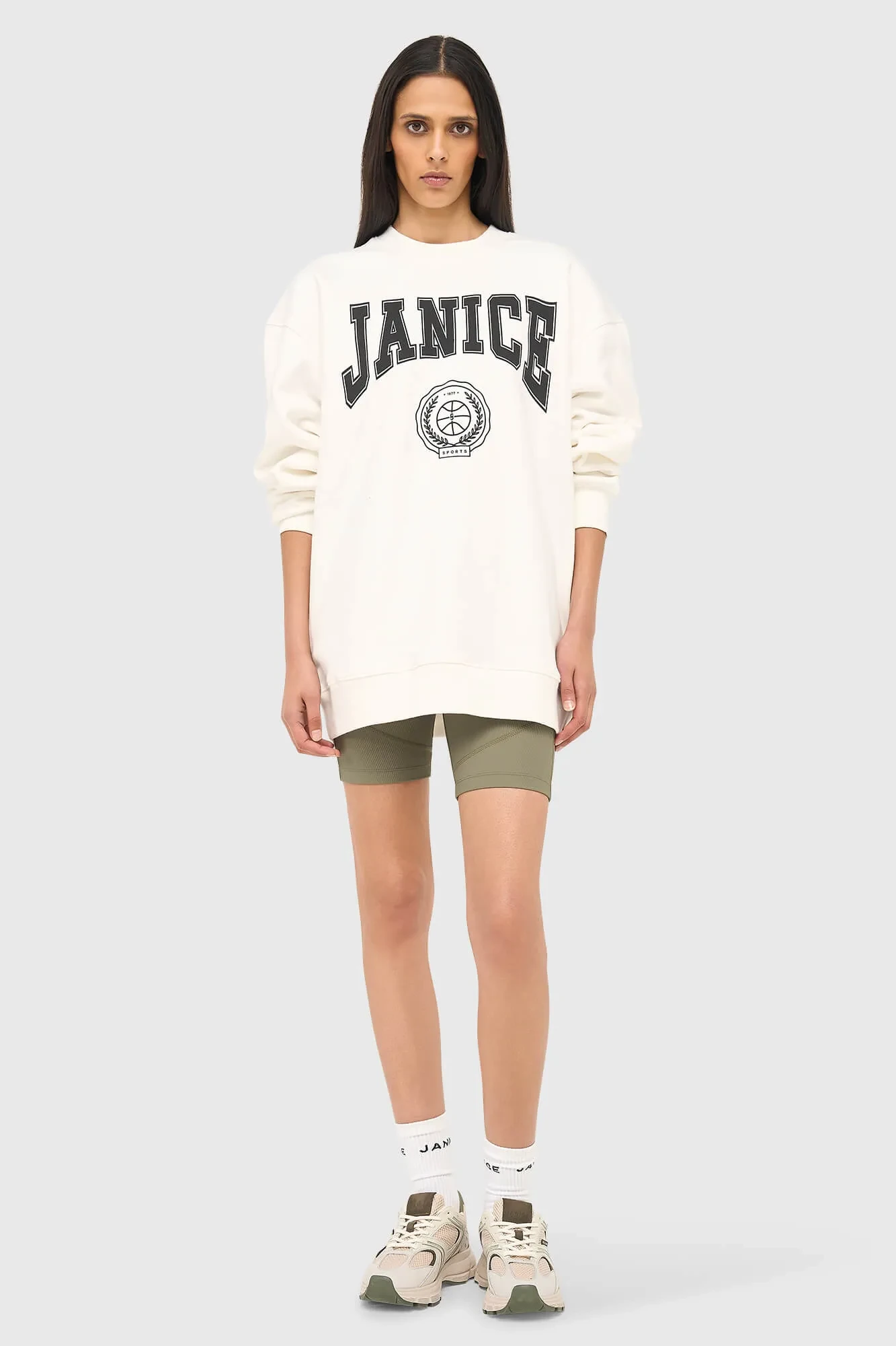 Sweater Dames Oversized Wit Oliver