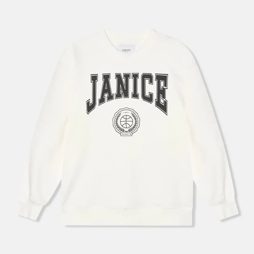 Sweater Dames Oversized Wit Oliver