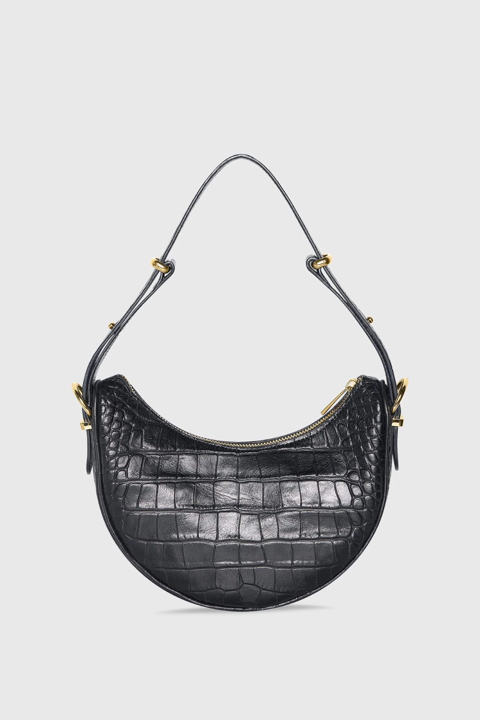 Clyde Zwart Croco