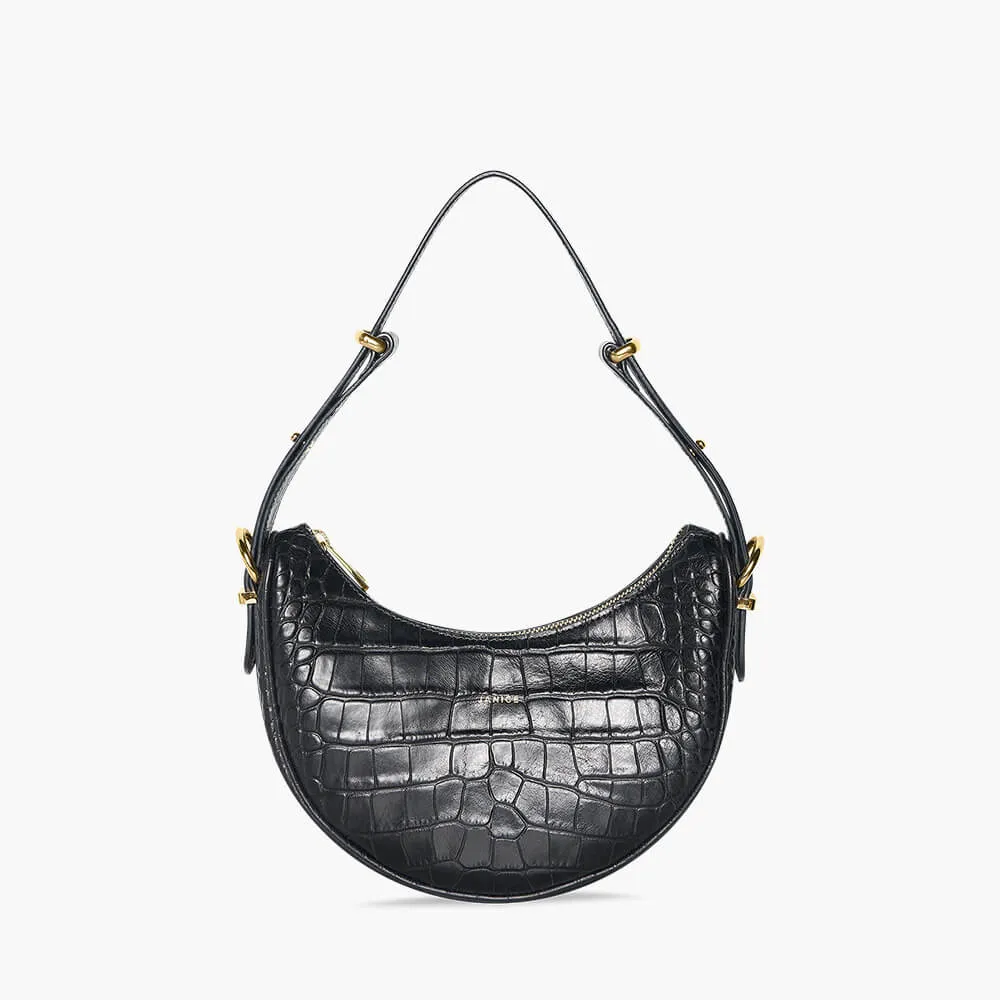 Clyde Zwart Croco
