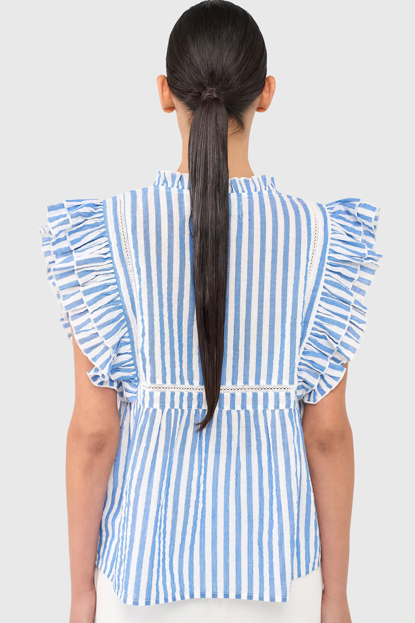 Carson Blouse Gestreept