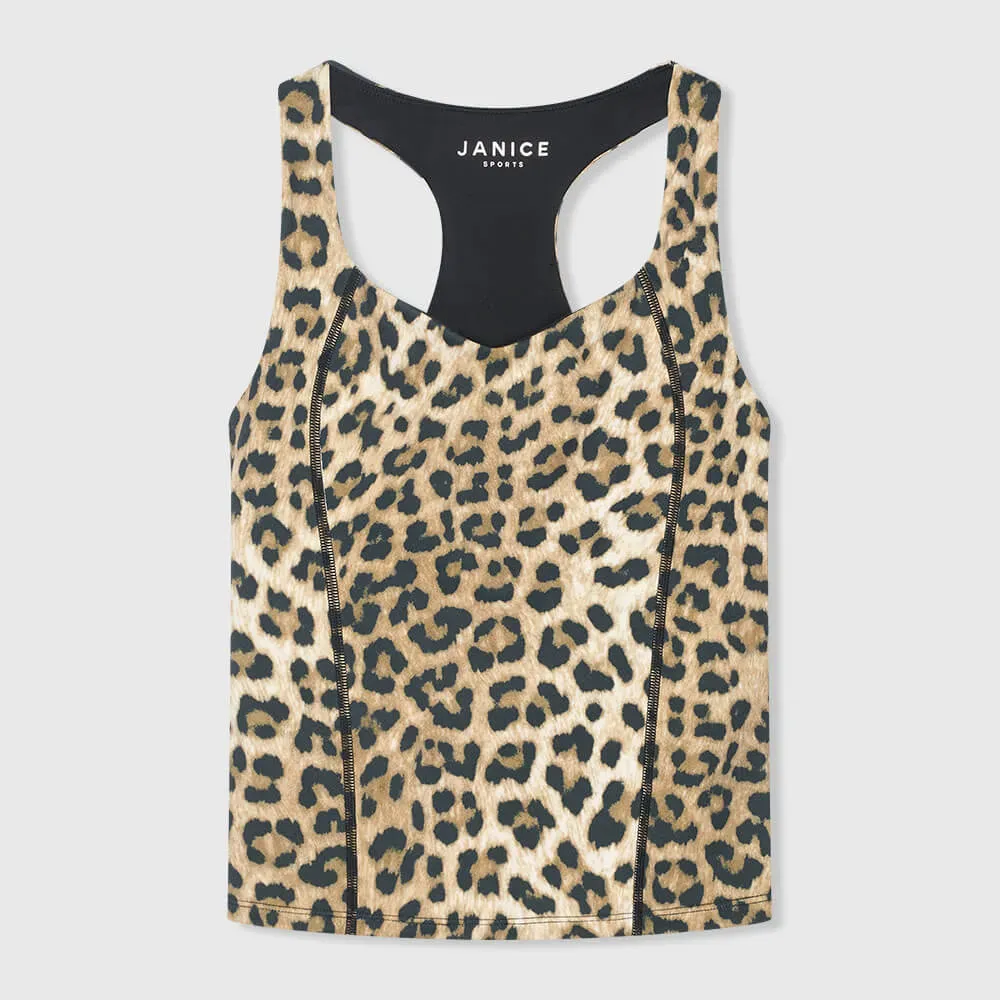 Top Dames Sport Bh Ryle Yoga Panterprint