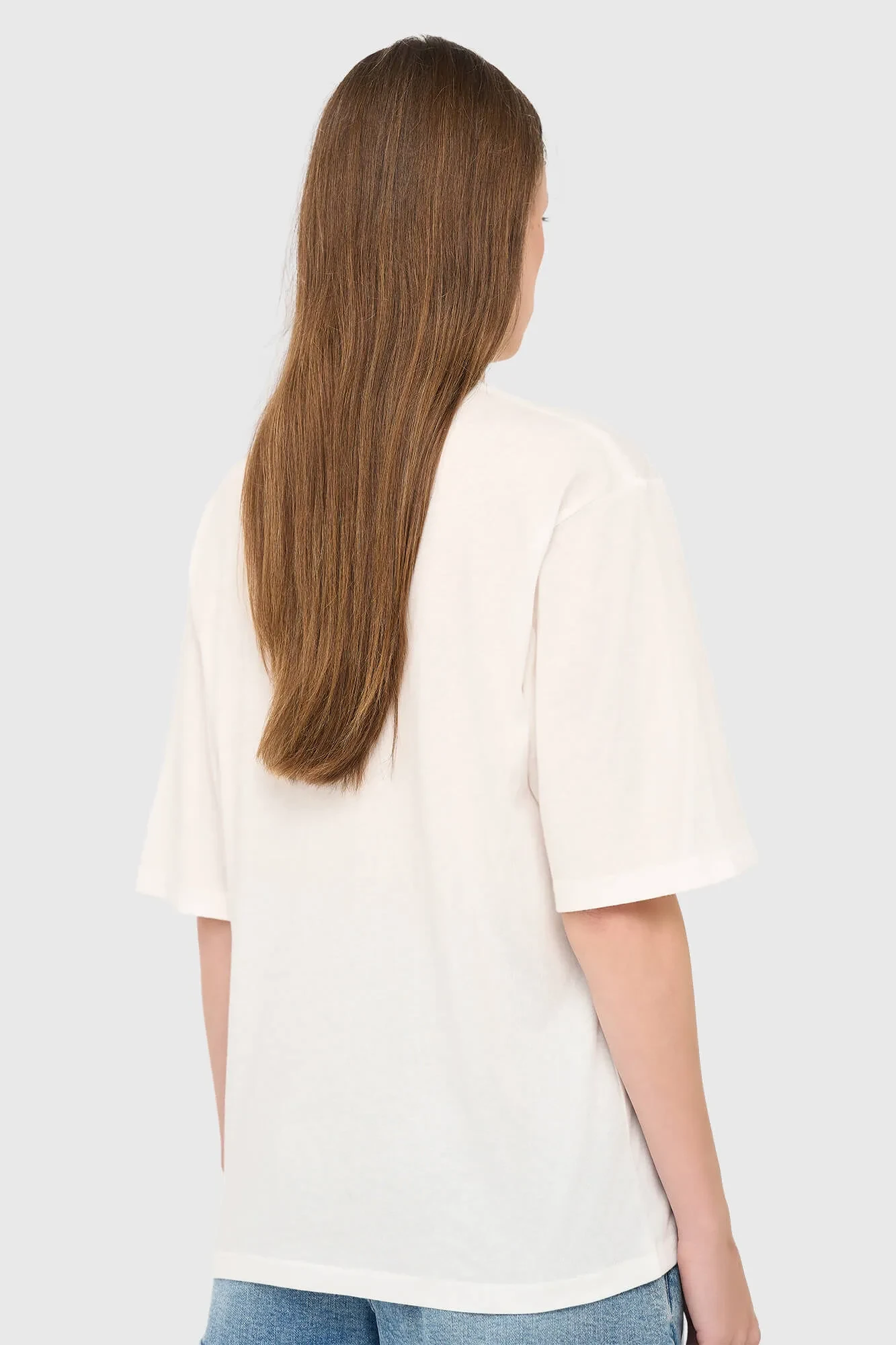 Wit Dames Shirt Katoen Adam Essential