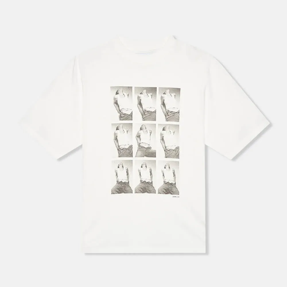 Wit Dames Shirt Katoen Adam Essential